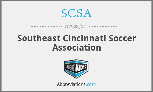 SCSA - Southeast Cincinnati Soccer Association