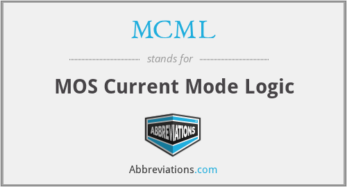 MCML - MOS Current Mode Logic