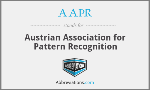 AAPR - Austrian Association for Pattern Recognition