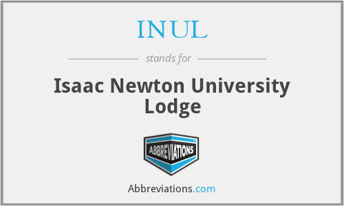 INUL - Isaac Newton University Lodge
