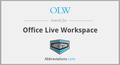 OLW - Office Live Workspace