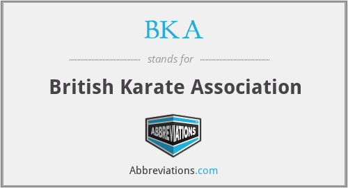BKA - British Karate Association