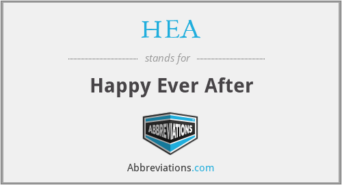 HEA - Happy Ever After