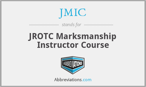 JMIC - JROTC Marksmanship Instructor Course