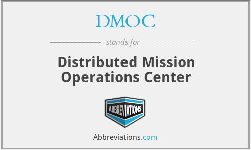 DMOC - Distributed Mission Operations Center