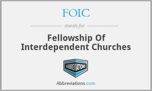 FOIC - Fellowship Of Interdependent Churches