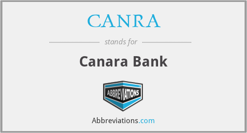 CANRA - Canara Bank