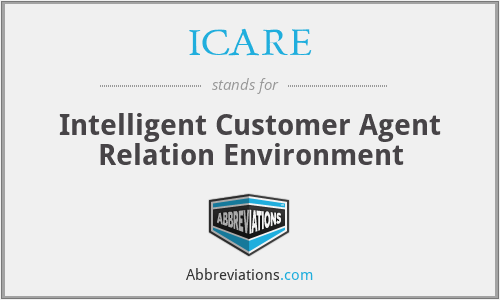 ICARE - Intelligent Customer Agent Relation Environment