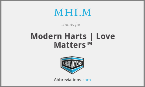 MHLM - Modern Harts | Love Matters™