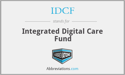 IDCF - Integrated Digital Care Fund