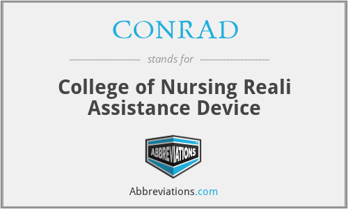CONRAD - College of Nursing Reali Assistance Device