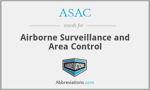 ASAC - Airborne Surveillance and Area Control
