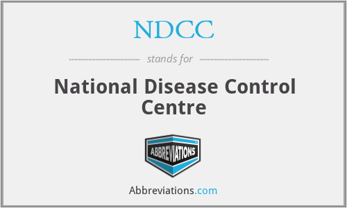NDCC - National Disease Control Centre