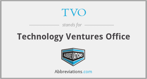 TVO - Technology Ventures Office