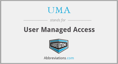 UMA - User Managed Access