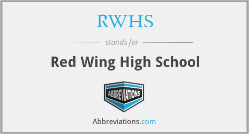 RWHS - Red Wing High School