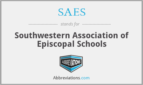 SAES - Southwestern Association of Episcopal Schools