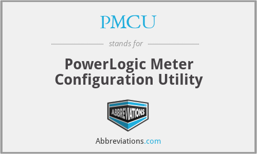 PMCU - PowerLogic Meter Configuration Utility
