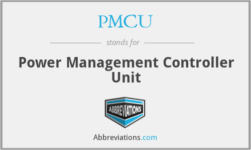 PMCU - Power Management Controller Unit
