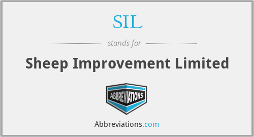 SIL - Sheep Improvement Limited