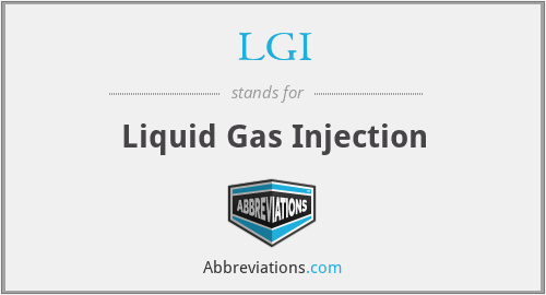 LGI - Liquid Gas Injection