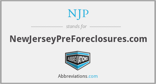 NJP - NewJerseyPreForeclosures.com