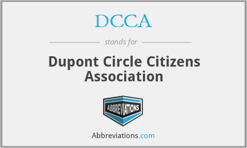 DCCA - Dupont Circle Citizens Association