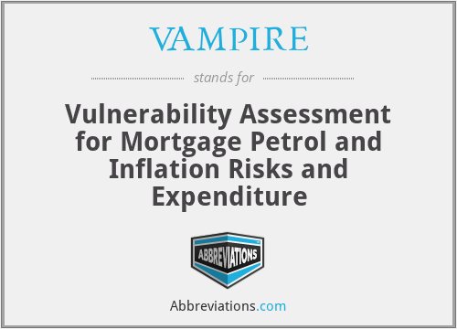 VAMPIRE - Vulnerability Assessment for Mortgage Petrol and Inflation Risks and Expenditure