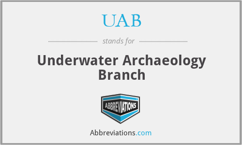 UAB - Underwater Archaeology Branch