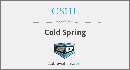 CSHL - Cold Spring