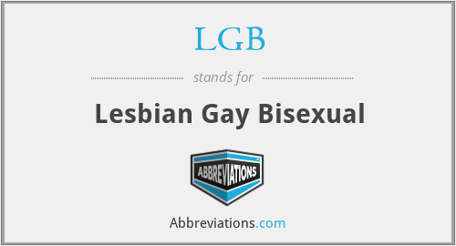 LGB - Lesbian Gay Bisexual