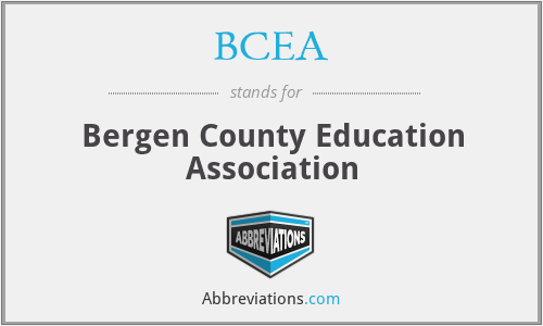 BCEA - Bergen County Education Association