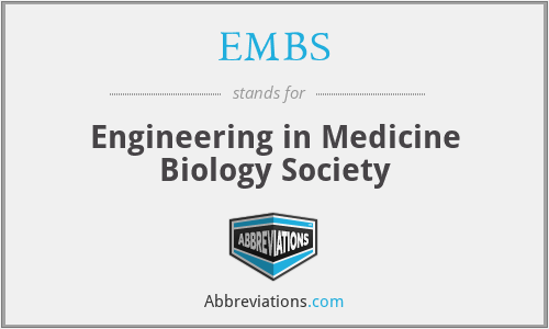 EMBS - Engineering in Medicine Biology Society