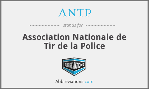 ANTP - Association Nationale de Tir de la Police