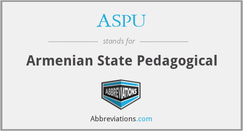 ASPU - Armenian State Pedagogical