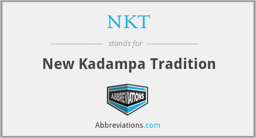 NKT - New Kadampa Tradition