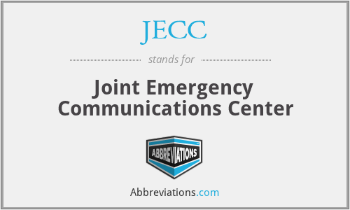 JECC - Joint Emergency Communications Center