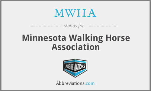 MWHA - Minnesota Walking Horse Association