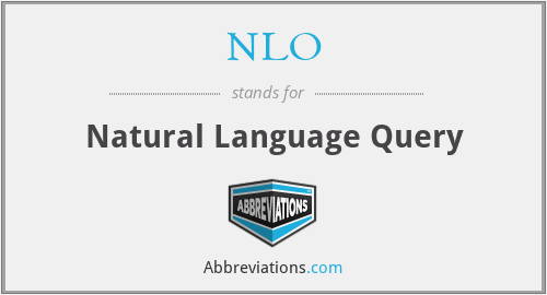 NLO - Natural Language Query
