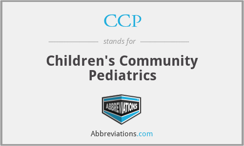 CCP - Children's Community Pediatrics