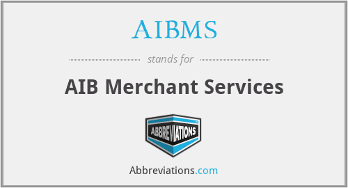 AIBMS - AIB Merchant Services