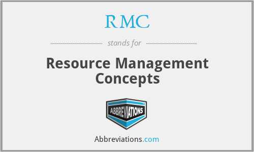 RMC - Resource Management Concepts