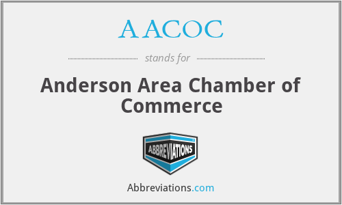 AACOC - Anderson Area Chamber of Commerce