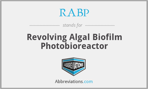 RABP - Revolving Algal Biofilm Photobioreactor