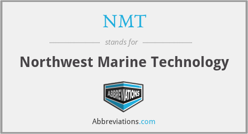 NMT - Northwest Marine Technology