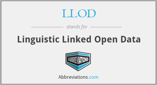 LLOD - Linguistic Linked Open Data