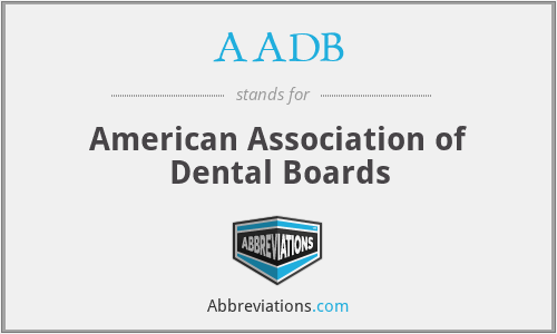AADB - American Association of Dental Boards