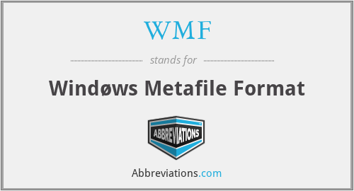 WMF - Windøws Metafile Format