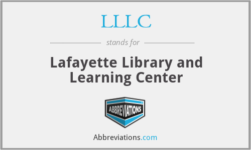 LLLC - Lafayette Library and Learning Center
