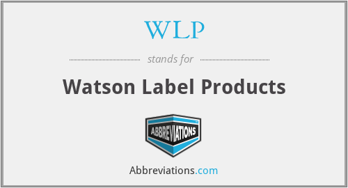 WLP - Watson Label Products